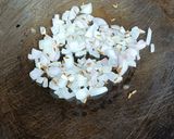 A picture of step 1 of Masala Rice.