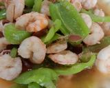 Foto langkah ke 3 dari resep Masakan udang tauco cabe ijo.