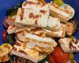 A picture of step 2 of Mediterranean Salad.