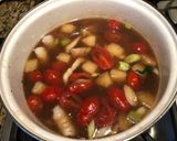 A picture of step 2 of Vietnamese Sweet and Sour Catfish Soup (Canh Chua Ca Bong Lau).