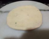 A picture of step 3 of Aloo Kachori.