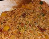 A picture of step 5 of My pork sausage spicy rice.