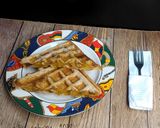 Foto langkah ke 3 dari resep Waffle roti gandum 🍞#bandung_recooklenidenyra.