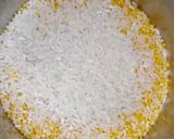A picture of step 2 of Vegetable khichdi.
