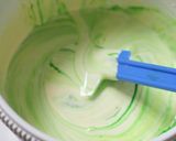 Foto langkah ke 3 dari resep Bolu Jerman Pandan Eba Chan - Kocok All in One+ Tricks.