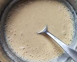 A picture of step 1 of Besan wadi.