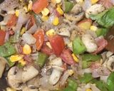 A picture of step 1 of Italian Cheesy Veggie Pizza.