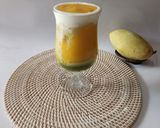 Foto langkah ke 11 dari resep Matcha Latte Topping Cream Double Mango.