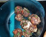 A picture of step 2 of Millet Munchurian.