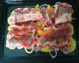 Foto del paso 2 de la receta: Costillar al horno con guarnición