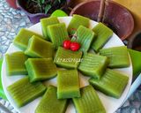 Foto langkah ke 9 dari resep Kue Lapis Pepe Pandan.