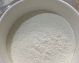 A picture of step 1 of Greek Donut.