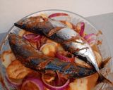 صورة لخطوة 1 من وصفة سمك البونيطو مع بطاطا مجمرة بنة هبال❤️😋