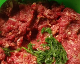 Foto del paso 3 de la receta: Albóndigas de carne  y queso en salsa 🍴