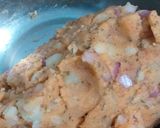आलू टिकिया चाट (Aloo tikiya chaat recipe in hindi) रेसिपी चरण 2 फोटो
