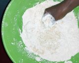 A picture of step 3 of Carrot milk mandazi#my creative soft mandazi recipe contest.