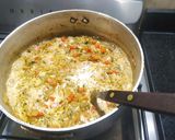 Foto del paso 2 de la receta: Hamburguesas de arroz con vegetales rellenas