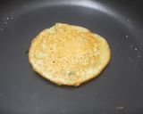 A picture of step 5 of Protein rich Moong-Dal Palak Chilla.