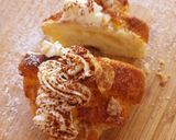 Foto del paso 6 de la receta Croissant de chocolate y almendras con crema de chocolate blanco