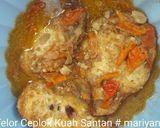 Foto langkah ke 4 dari resep Telor Ceplok Kuah Santan.