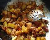 A picture of step 7 of Palak sabzi.