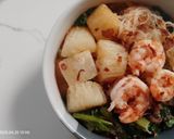Foto langkah ke 5 dari resep Sop Ubi Kuah Udang.