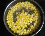 A picture of step 1 of Schezwan Corn Salad.