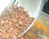A picture of step 3 of Dal Makhani.