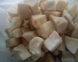 A picture of step 5 of Cassava chips.