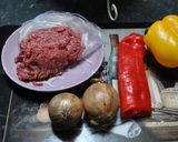 عکس مرحله 1 از دستور انچیلادای گوشت