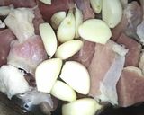 A picture of step 1 of Boneless beef karahi.