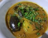 A picture of step 2 of Stuffed Brinjal & Potato.