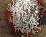 Foto langkah ke 3 dari resep Ayam suwir kecombrang.