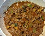 Cukkinis, fűszeres csirkemáj recept fázis 5 fotója