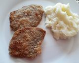 Foto del paso 6 de la receta: Milanesas de peceto con puré 🍽