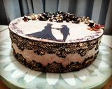 A picture of step 6 of Chocolate Mousse Cake🎂.