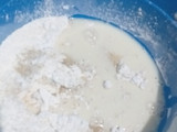 Mochi isi wafer tanpa tepung ketan