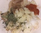 A picture of step 2 of Aaloo Paratha with doodh patti.