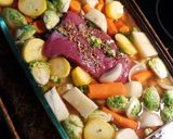 A picture of step 4 of Corned Beef & Vegetable Bake.