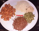 A picture of step 3 of Oats Ladoo.