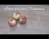 Une image de l'étape 4 de Minis Crumble Pommes 🍏 Caramel beurre salé Chocolat 🍫.