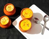 A picture of step 10 of Kesar Pista Matka Kulfi.