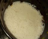 A picture of step 4 of Chocolate dalgona coffee.
