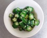 雙菇秋葵燴豆腐*萍姊的食譜步驟1照片