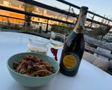 Φωτογραφία βήματος 7 της συνταγής Linguini ολικής άλεσης με κιμά μελιτζάνες κ πιπεριές καταπληκτική μακαρονάδα