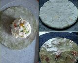 A picture of step 3 of Paneer Stuffed Beetroot / Spinach Paratha.