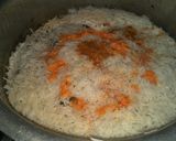 A picture of step 7 of Fish Biryani.