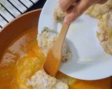 A picture of step 6 of Monkfish Stew with Shrimp and Clams.