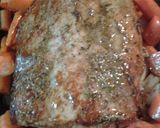 A picture of step 13 of Pears and Pork.