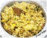 A picture of step 9 of Vegetables Pulao.
